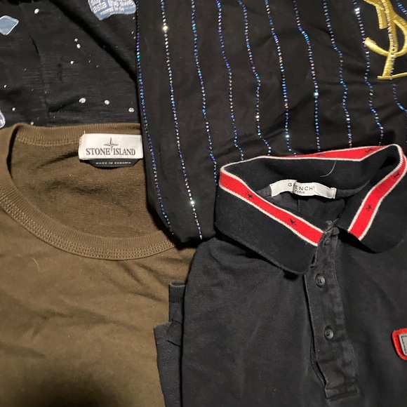 Lot of 8 Designer Clothing Items - Stone Island, Givenchy, Yves Saint Laurent - Picture 9 of 10